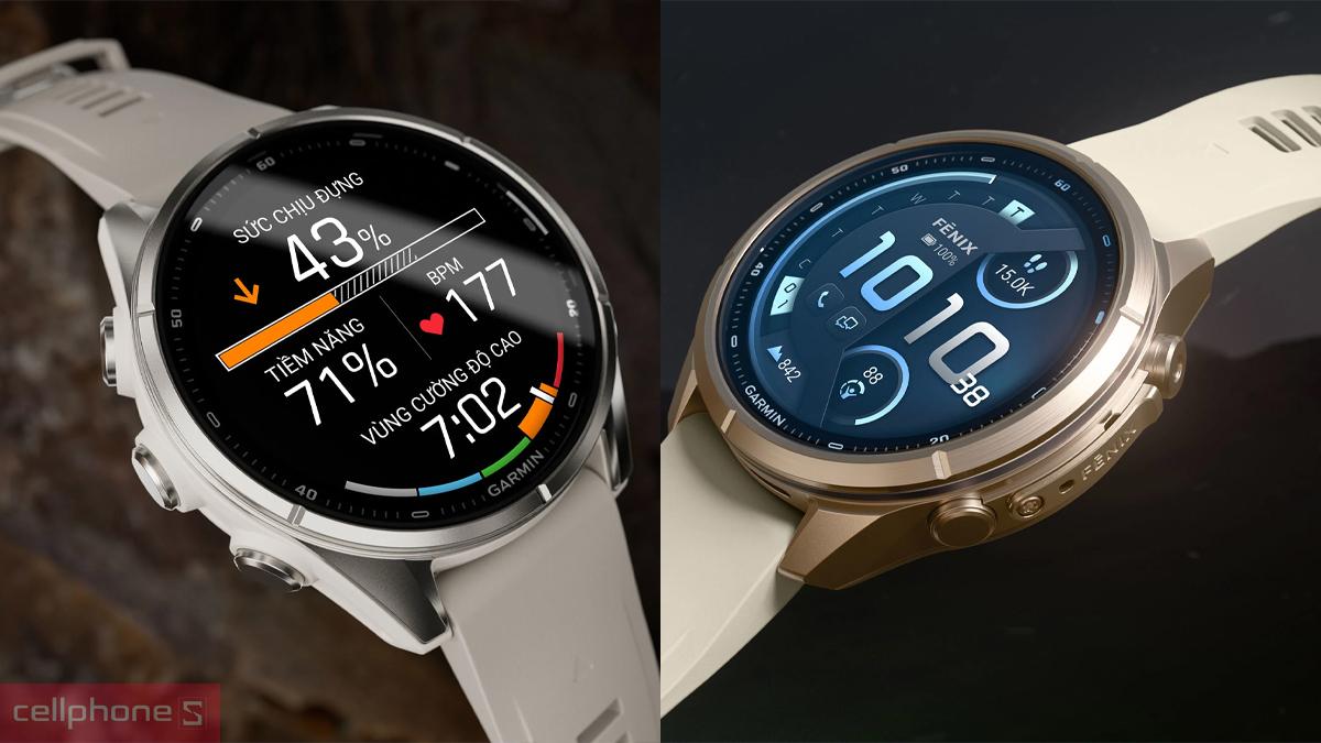 So sánh thiết kế và các tính năng nổi bật của Garmin Fenix 9 và Fenix 9 Pro