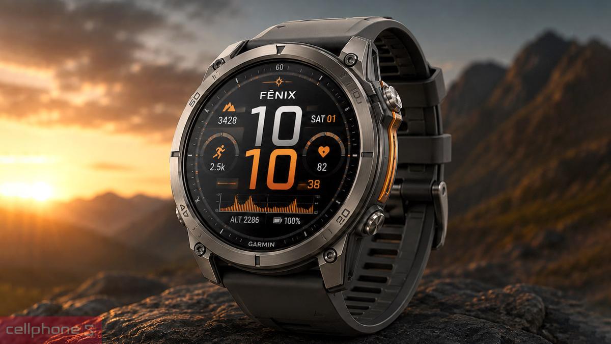 Đồng hồ thông minh Garmin Fenix 9 vừa được ra mắt chính thức