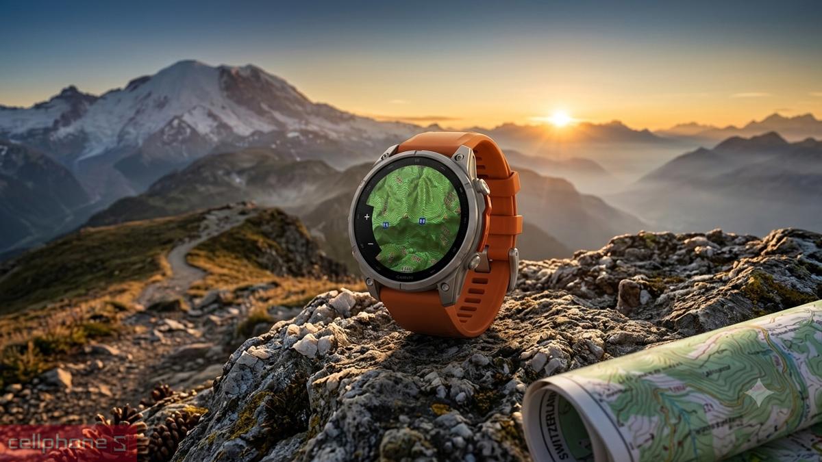 Garmin Fenix 9 Pro hỗ trợ nhiều bản đồ và tính năng điều hướng