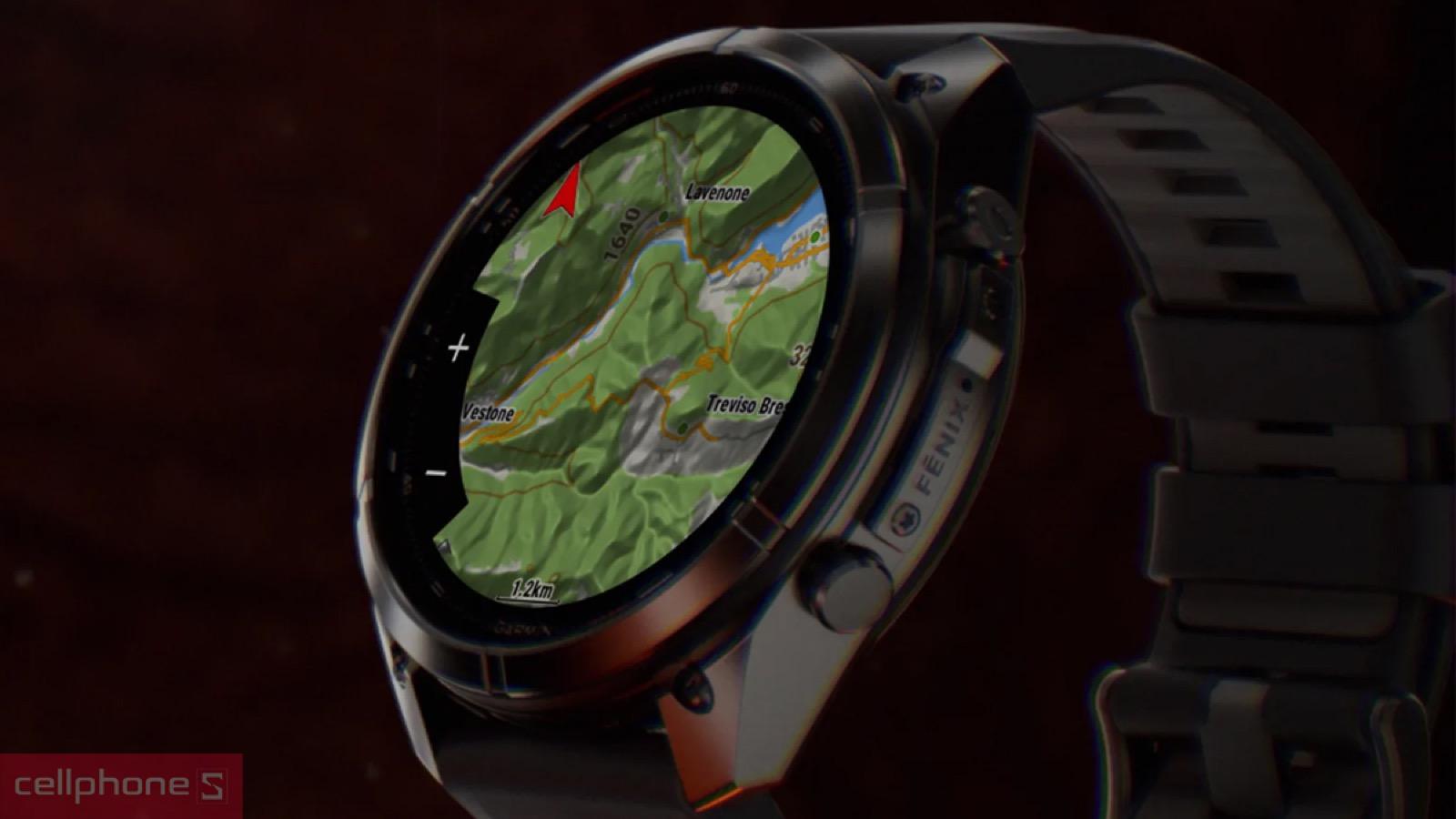 Bộ nhớ đồng hồ thông minh Garmin Fenix 9 Pro Solar