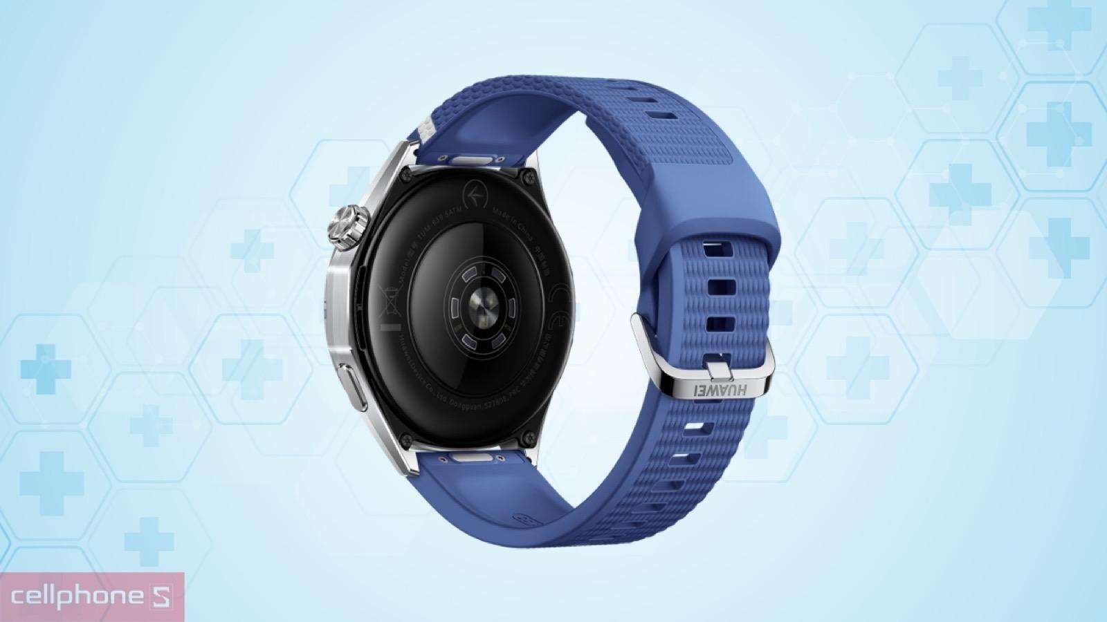 Đồng hồ thông minh Huawei Watch GT 7 có cảm biến sức khỏe ở mặt lưng