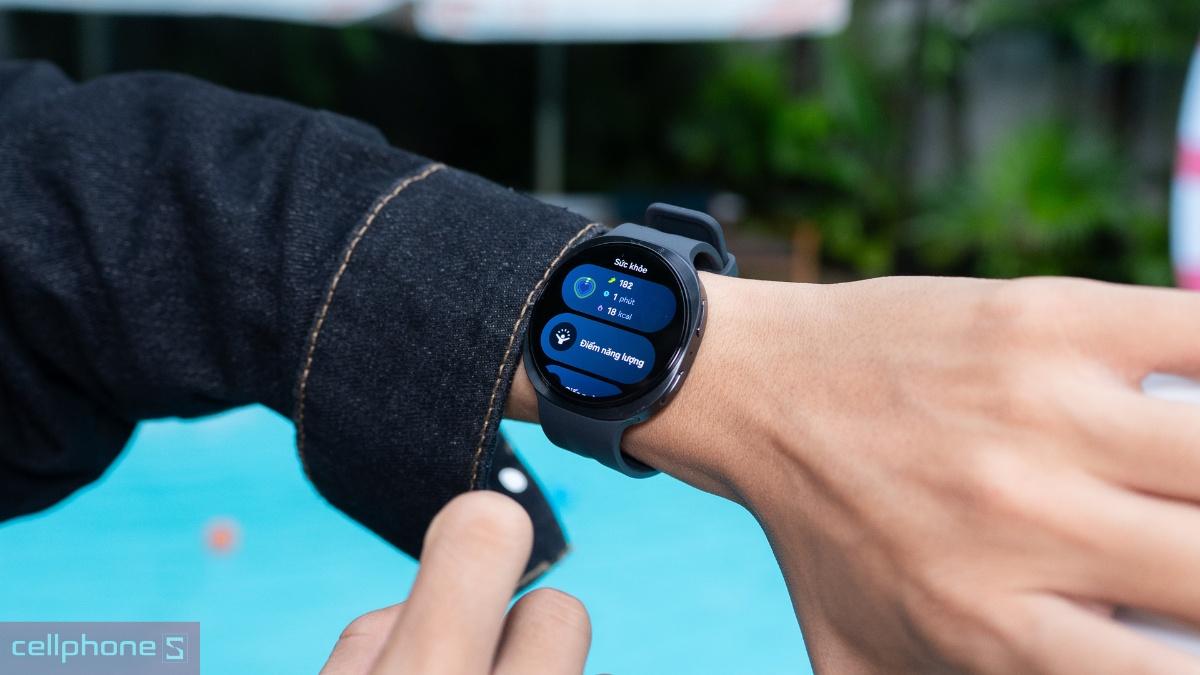 Giao diện One UI 9 Watch trên Samsung Galaxy Watch 9 trực quan và dễ sử dụng