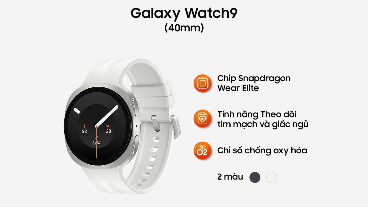 So sánh Samsung Galaxy Watch 9 phiên bản Bluetooth và LTE