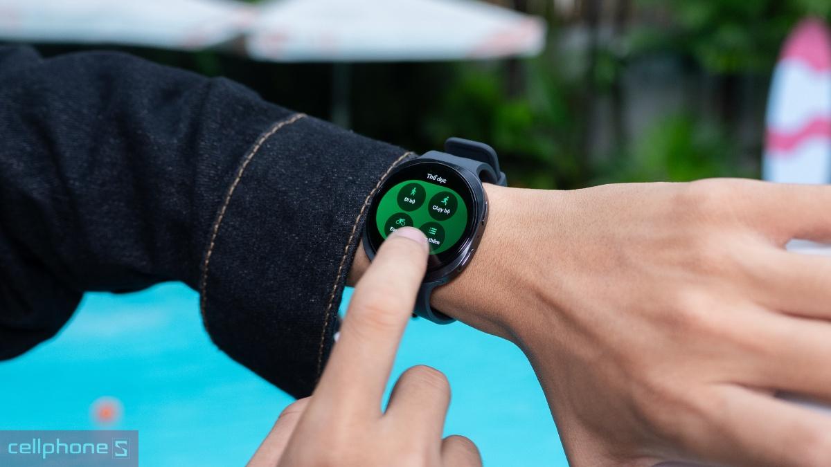 Samsung Galaxy Watch 9 LTE theo dõi sức khỏe với cảm biến BioActive AI