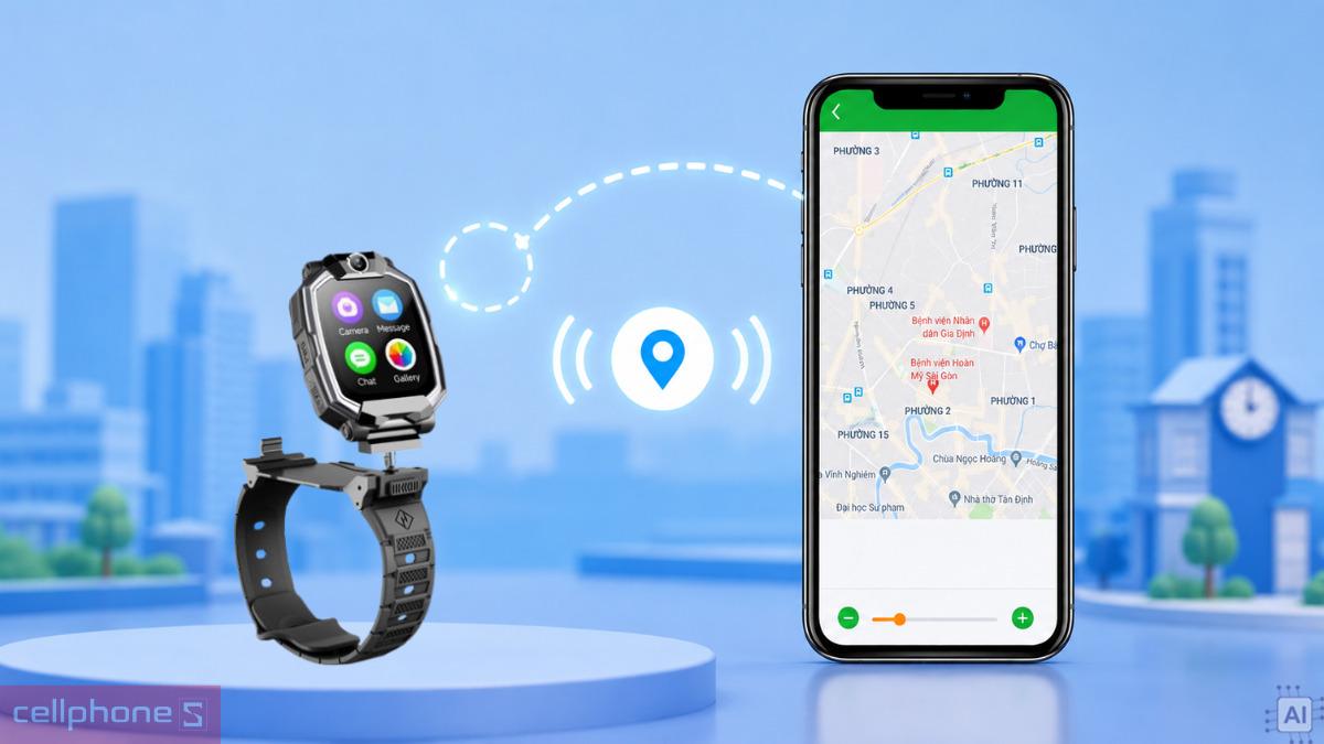 Kết nối ứng dụng Setracker2 để quản lý đồng hồ thông minh trẻ em Zobo S6