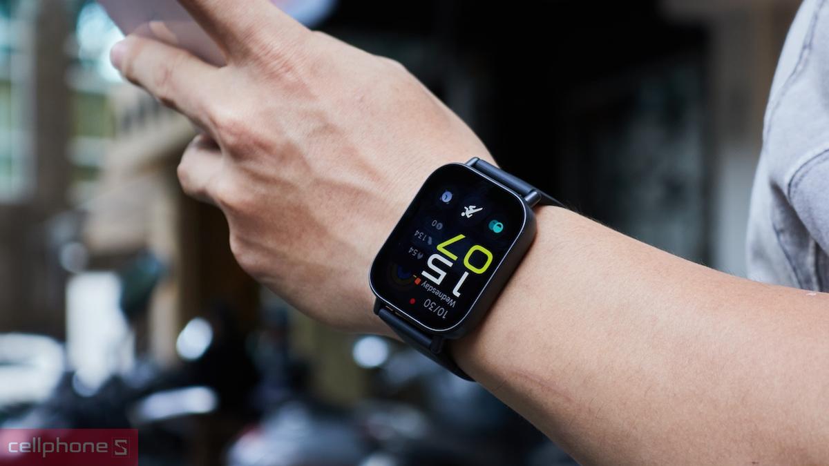 Thời lượng pin bền bỉ của đồng hồ thông minh Xiaomi Redmi Watch 6 Active