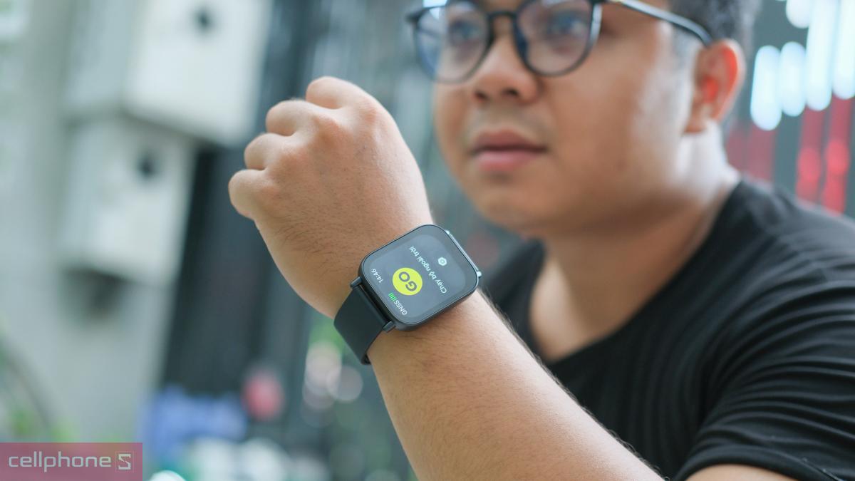 Thiết kế tối giản, nhẹ nhàng của đồng hồ thông minh Xiaomi Redmi Watch 6 Active
