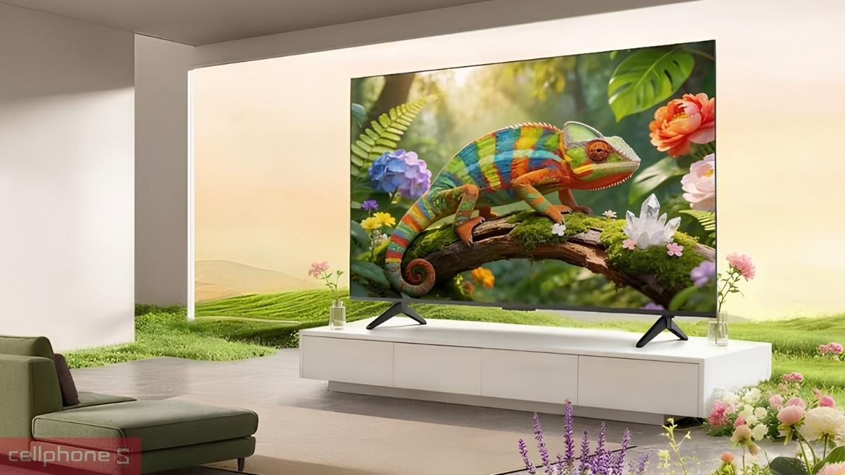 Kích thước màn hình của Google Tivi Coocaa QLED 4K 55 inch 2026 55Y79SE