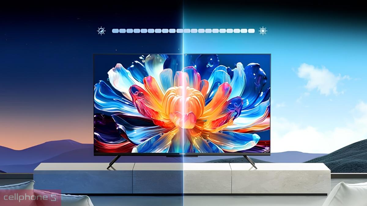 Dải màu rộng và độ tương phản cao trên Google tivi Coocaa UHD 4K 65 inch 2025 (65Y84)
