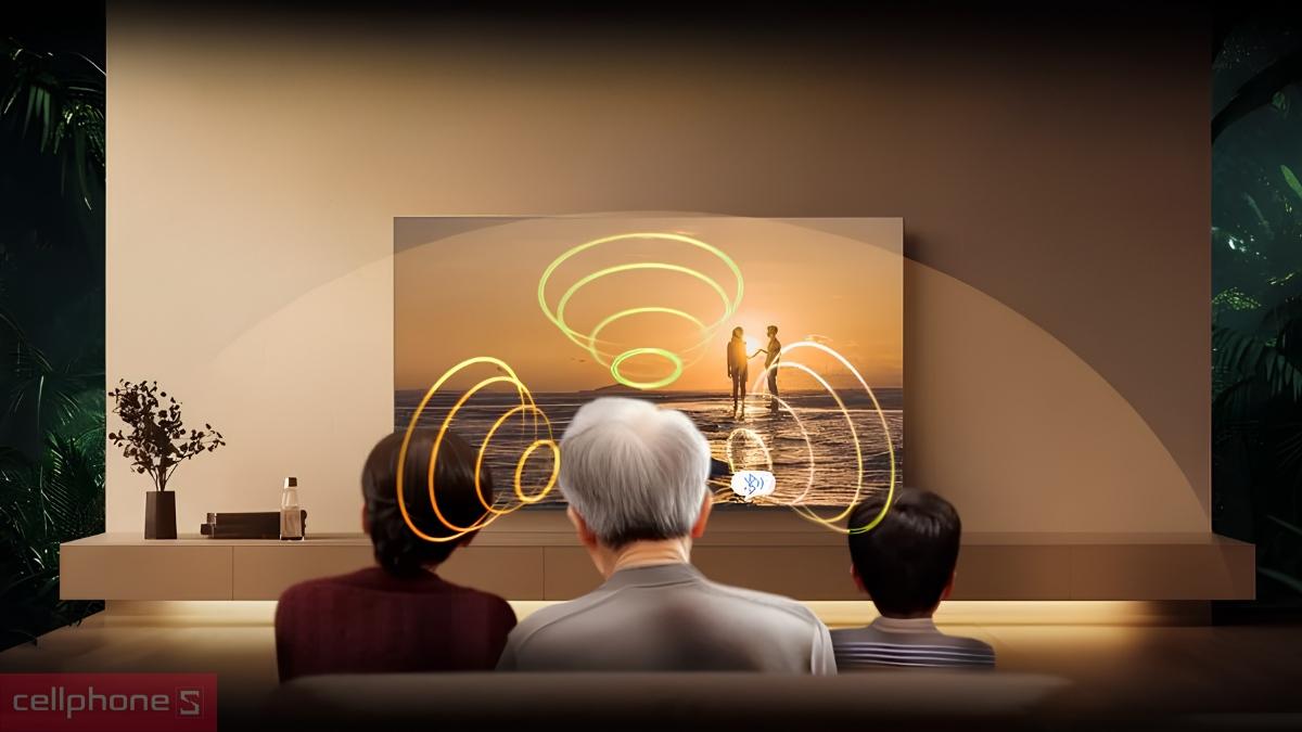 Âm thanh sống động Wonder Audio trên Google tivi Coocaa UHD 4K 65 inch 2025 (65Y84)