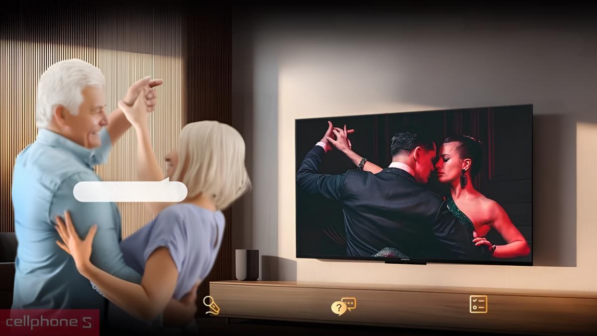 Giao diện Google TV trên Google tivi Coocaa UHD 4K 65 inch 2025 (65Y84)