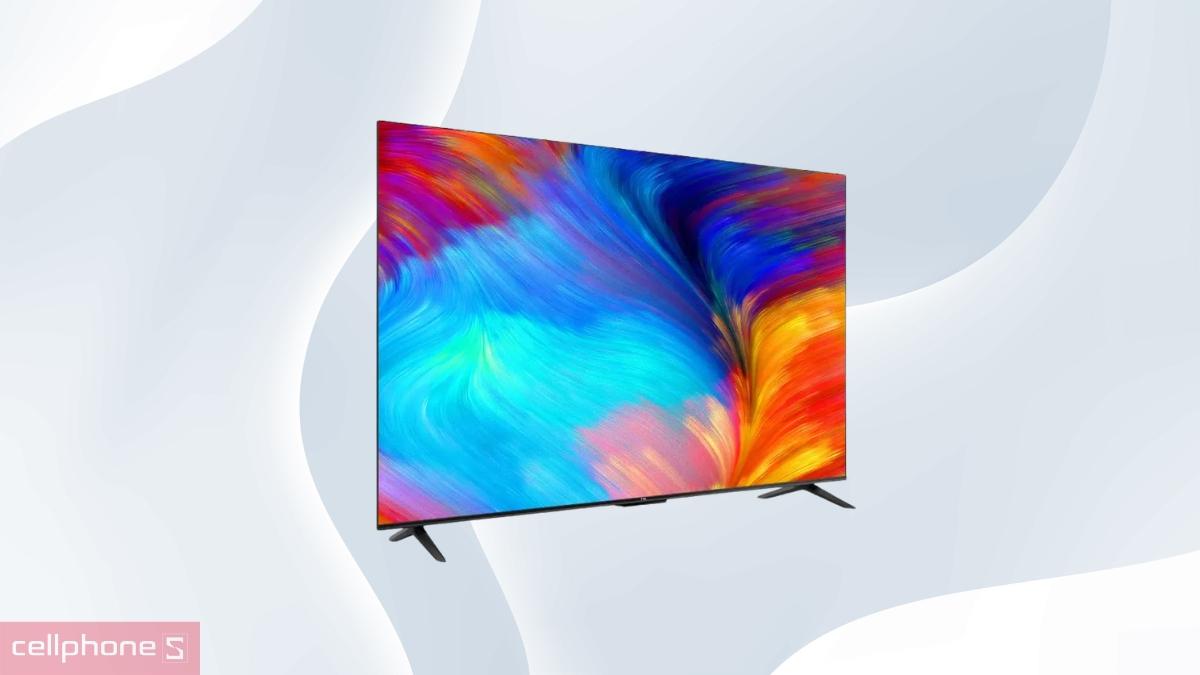 Google Tivi TCL 4K 55 inch 2024 55P638 hiển thị hình ảnh sắc nét với độ phân giải 4K