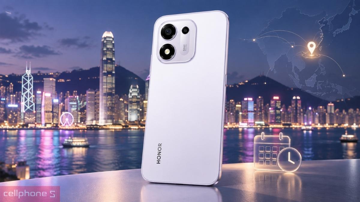 HONOR 600S ra mắt trước tại Hồng Kông từ cuối tháng 8/2026