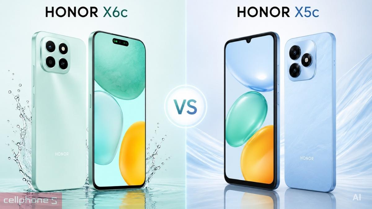 ONOR X6c nổi bật hơn với camera 50MP, màn hình 120Hz và loạt tiện ích AI