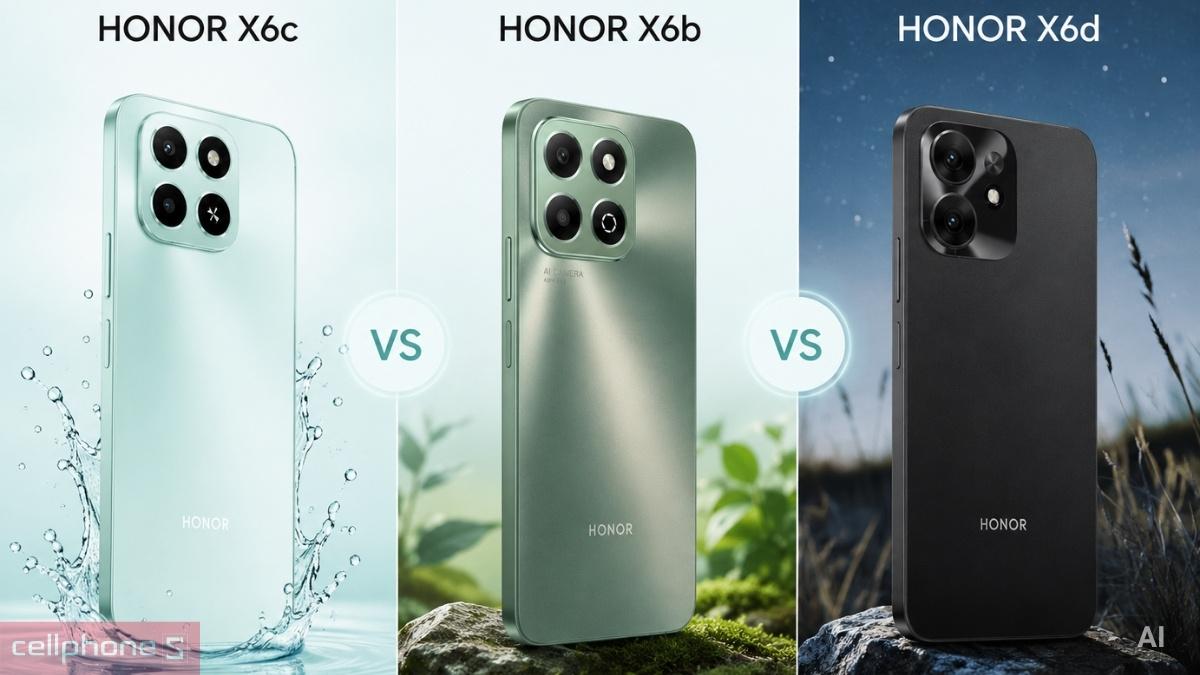 HONOR X6c tạo khác biệt với màn hình 120Hz và nút Trợ Lý AI