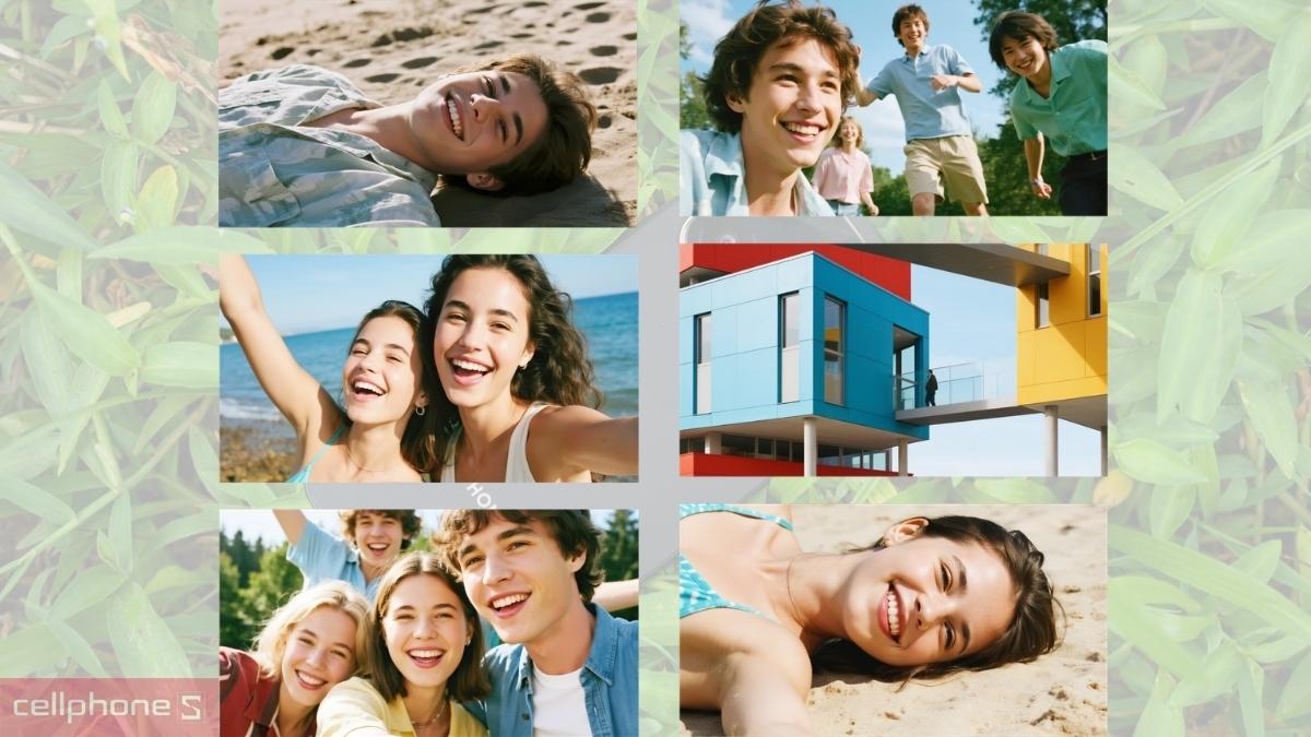 Camera selfie đáp ứng tốt nhu cầu chụp ảnh cá nhân