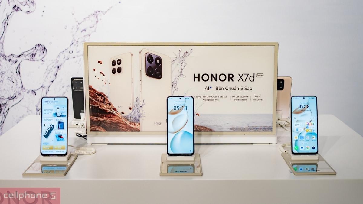 X7d có giá bán nằm trong khoảng 6 đến hơn 7 triệu đồng