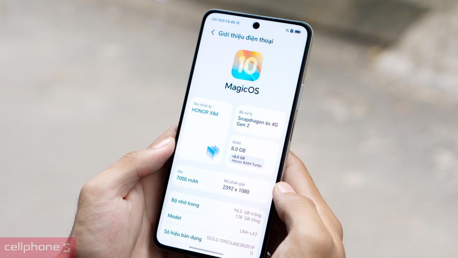 Giao diện MagicOS 10 hỗ trợ thao tác hằng ngày tiện lợi