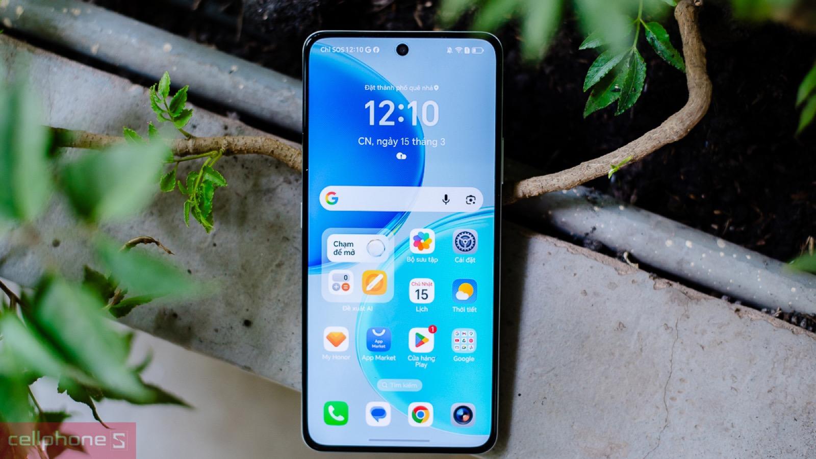 Màn hình AMOLED đạt 3000 nits, hiển thị rõ ngoài trời