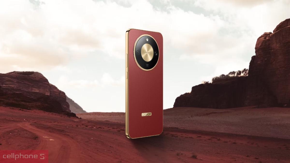 Cụm camera 108MP sắc nét trên Điện thoại Honor X9d 8GB 256GB