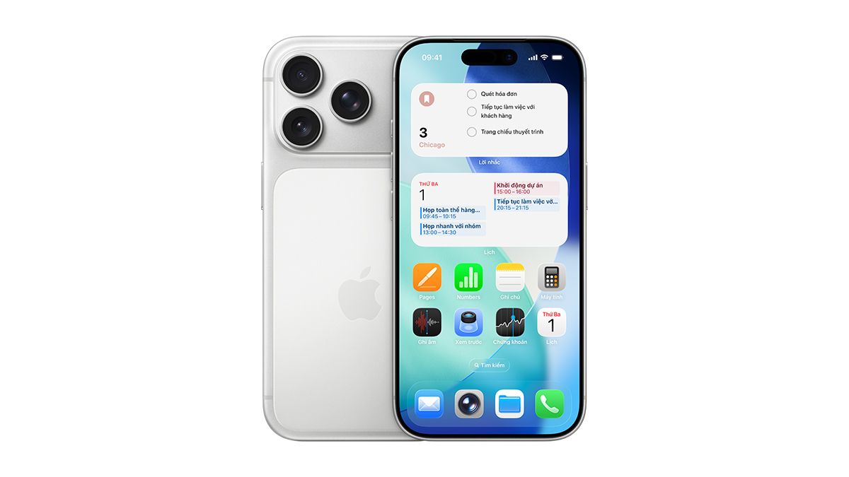 Camera trước có tính năng Center Stage trên iPhone 17 Pro