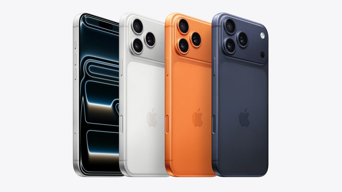 3 màu trên iPhone 17 Pro Max