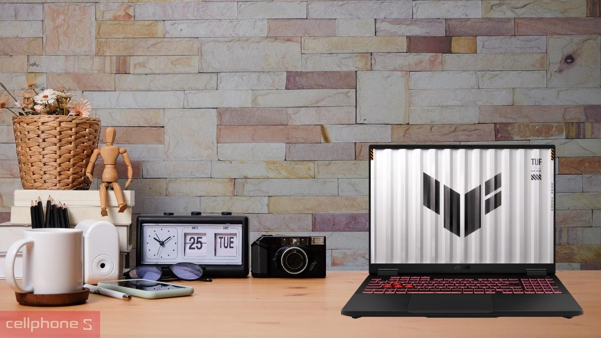 Thiết kế laptop ASUS TUF Gaming A16 FA608UMI-TU162W