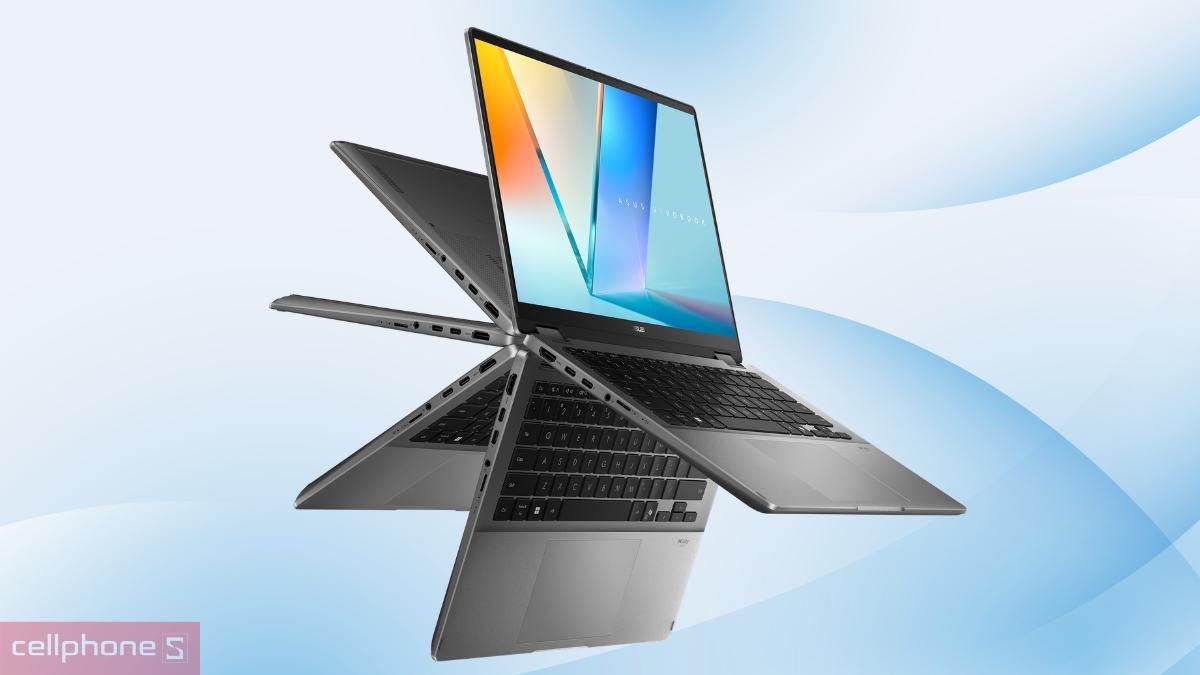Thiết kế laptop Asus VivoBook 14 Flip TP3407AA-SG029W