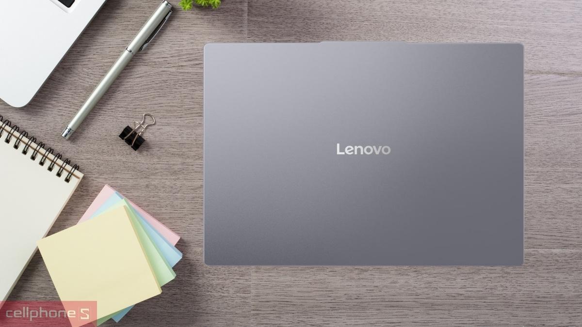Thiết kế mỏng nhẹ tông xám Luna Grey của Laptop Lenovo IdeaPad Slim 3 16IWC11 83RS0063VN