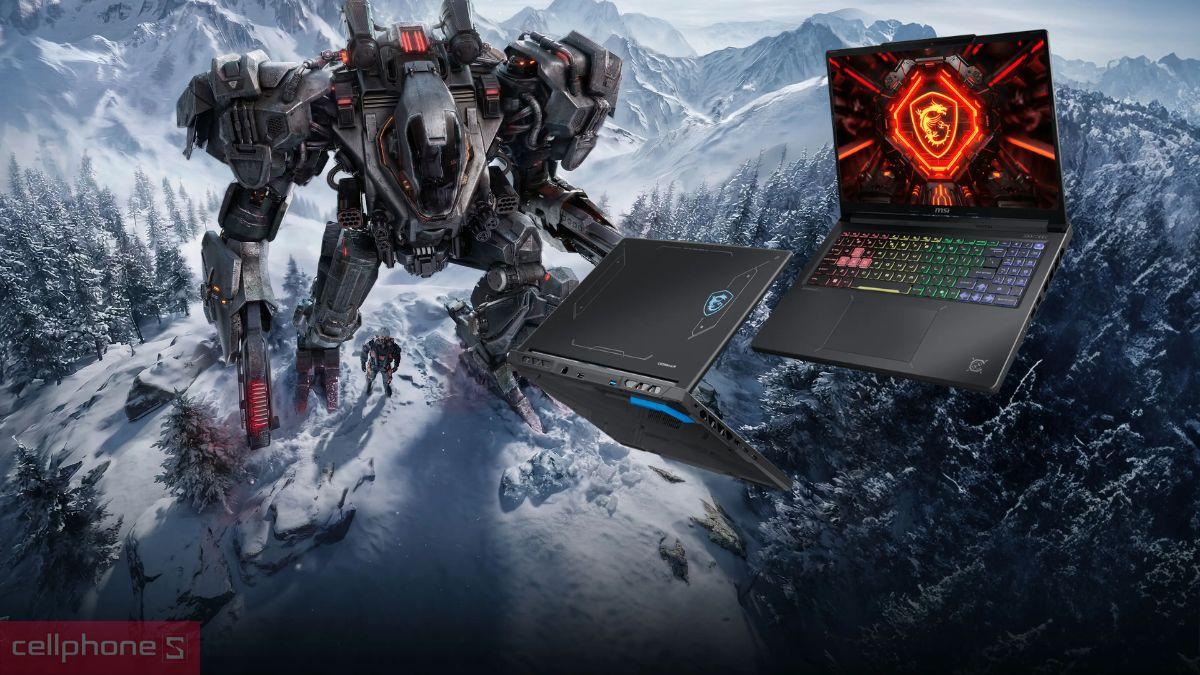 Thiết kế laptop MSI Crosshair 16 HX E14WFK-074VN