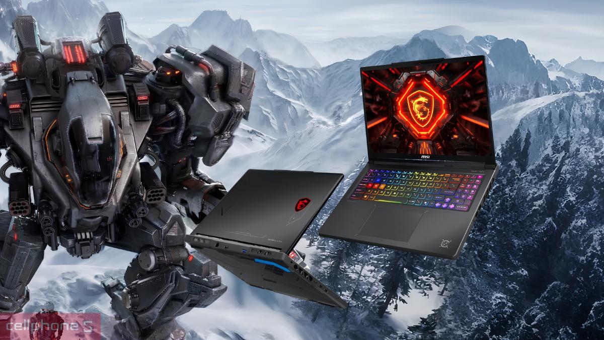 Thiết kế laptop MSI Crosshair 16 Max HX E2WGXK-052VN