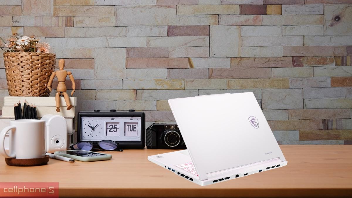 Thiết kế laptop MSI Crosshair A16 HX MLG Edition E8WGK-093VN