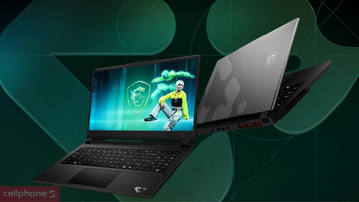 Thiết kế laptop MSI Cyborg 15 C13WEO-417VN