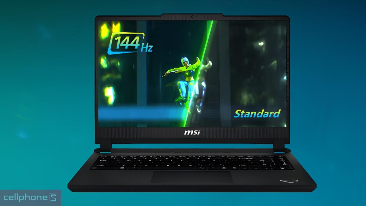 Màn hình của laptop MSI Cyborg 15 C13WEO-418VN