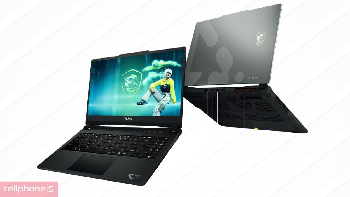 Cổng kết nối của laptop MSI Cyborg 15 C13WEO-418VN