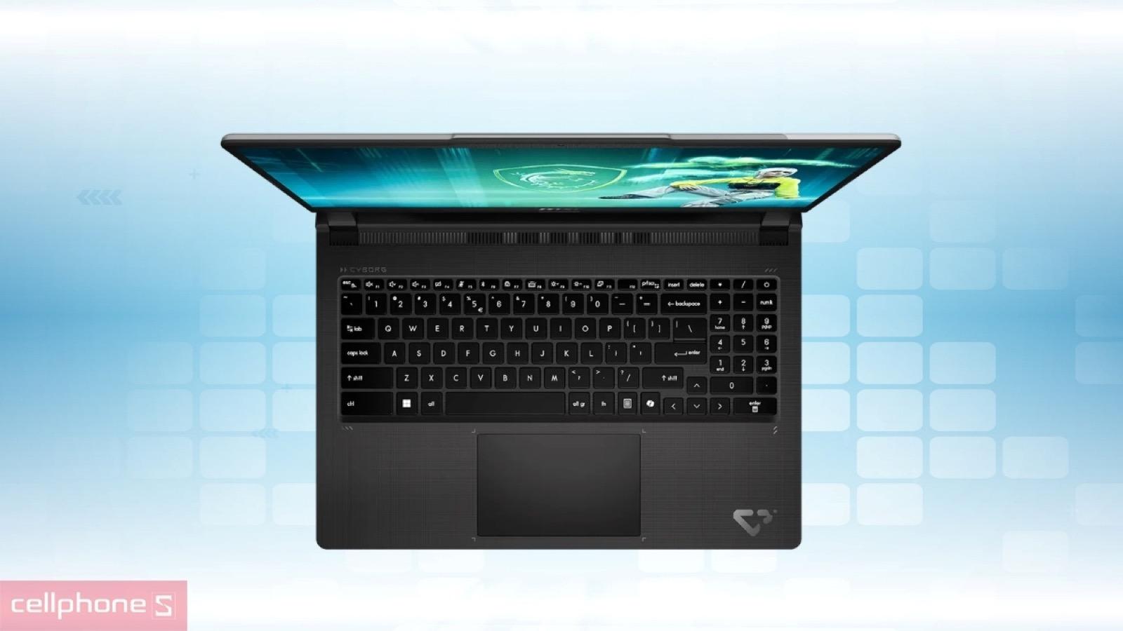 Hệ thống Cooler Boost laptop MSI Cyborg 15 Max C13WF-421VN