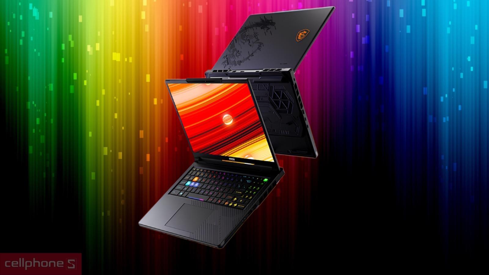 Cổng USB, HDMI và LAN trên Laptop MSI Raider A16 HX B8WH-031VN