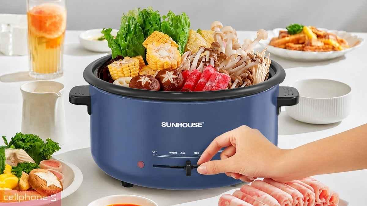Điều khiển nồi lẩu điện SUNHOUSE SHD4524