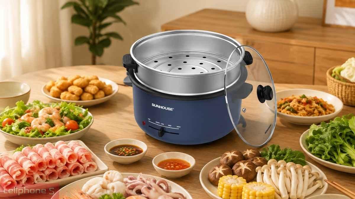 Ai nên mua nồi lẩu điện SUNHOUSE SHD4524