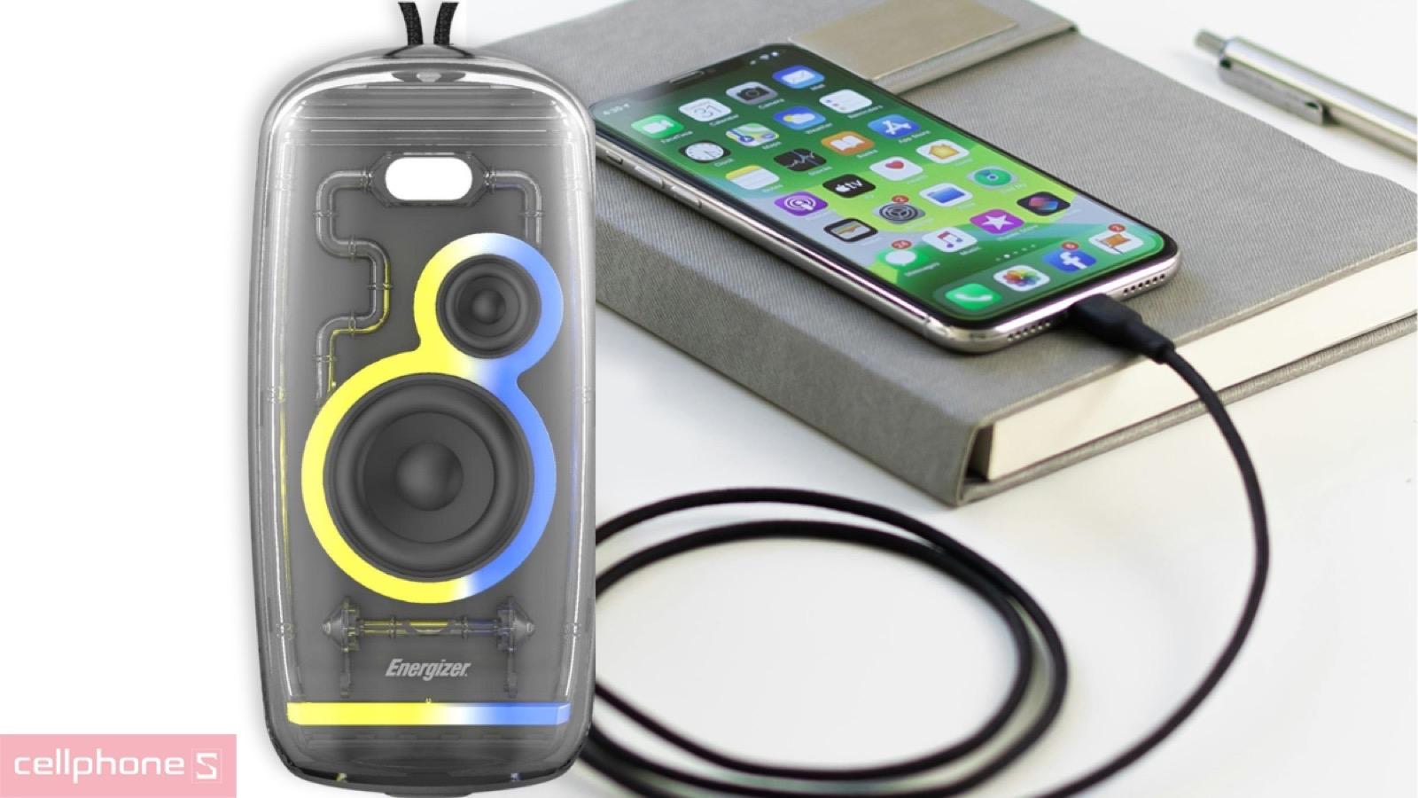 Khả năng sạc dự phòng cho thiết bị di động của Loa Energizer BTS164BK