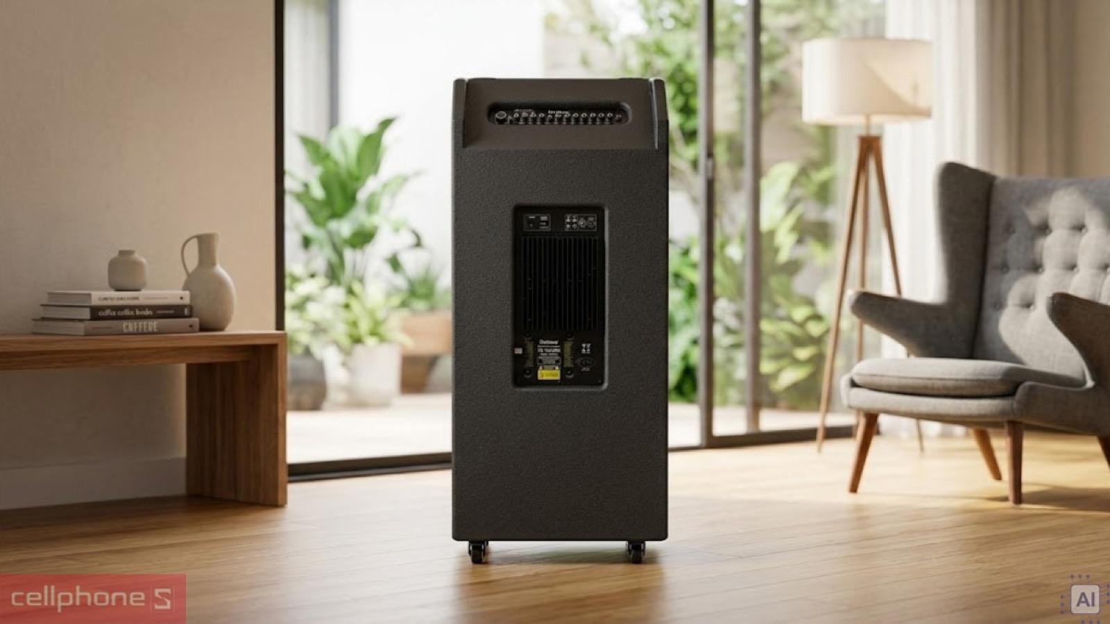 Hệ thống bass và treble phân tách dải tần trên loa nhạc sống Dalton TS-15G3800
