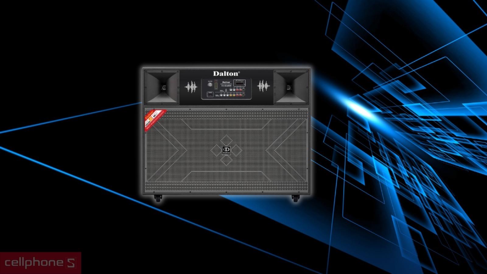 Công suất 3000W và mạch khuếch đại Class H của Loa nhạc sống Dalton TS-18A8000