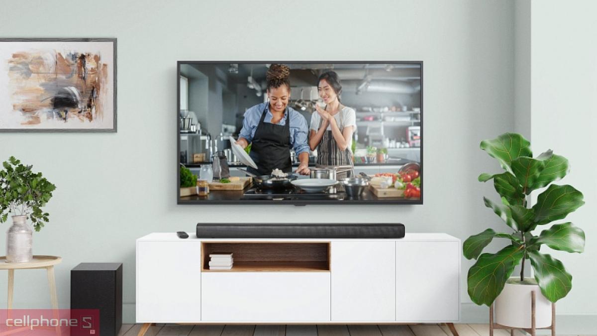 Loa Soundbar JBL SB550MK2 sở hữu công suất 250W cùng công nghệ Dolby Audio