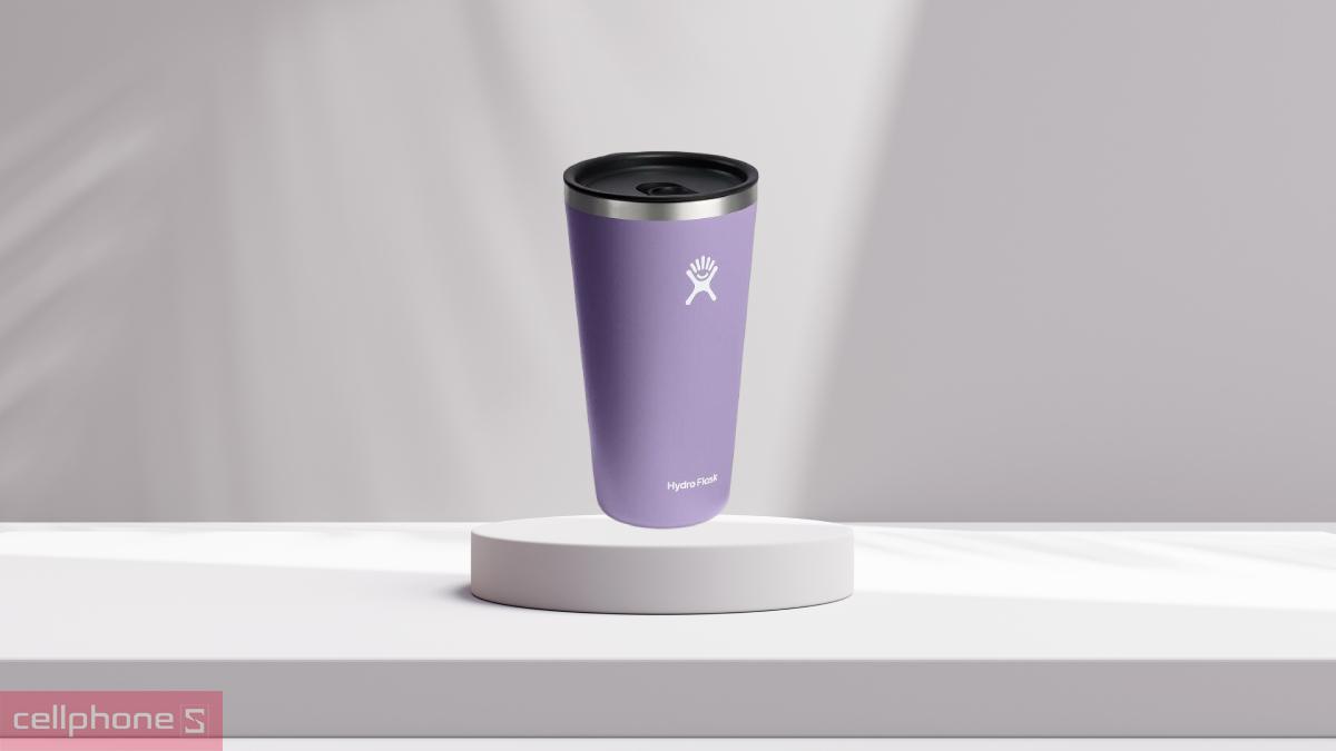 Thân thép không gỉ 18/8 của Ly giữ nhiệt Hydro Flask All Around Tumbler Press-in Lid 828ml T28CPB
