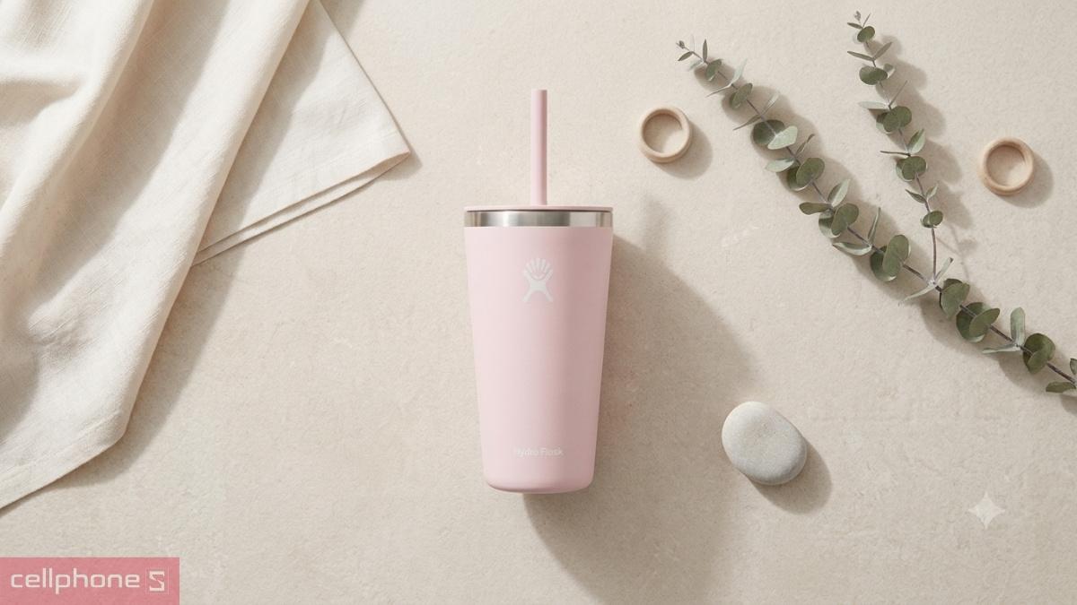 Lớp phủ, màu sắc của ly giữ nhiệt Hydro Flask All Around Tumbler Straw Lid 828ml T28PS