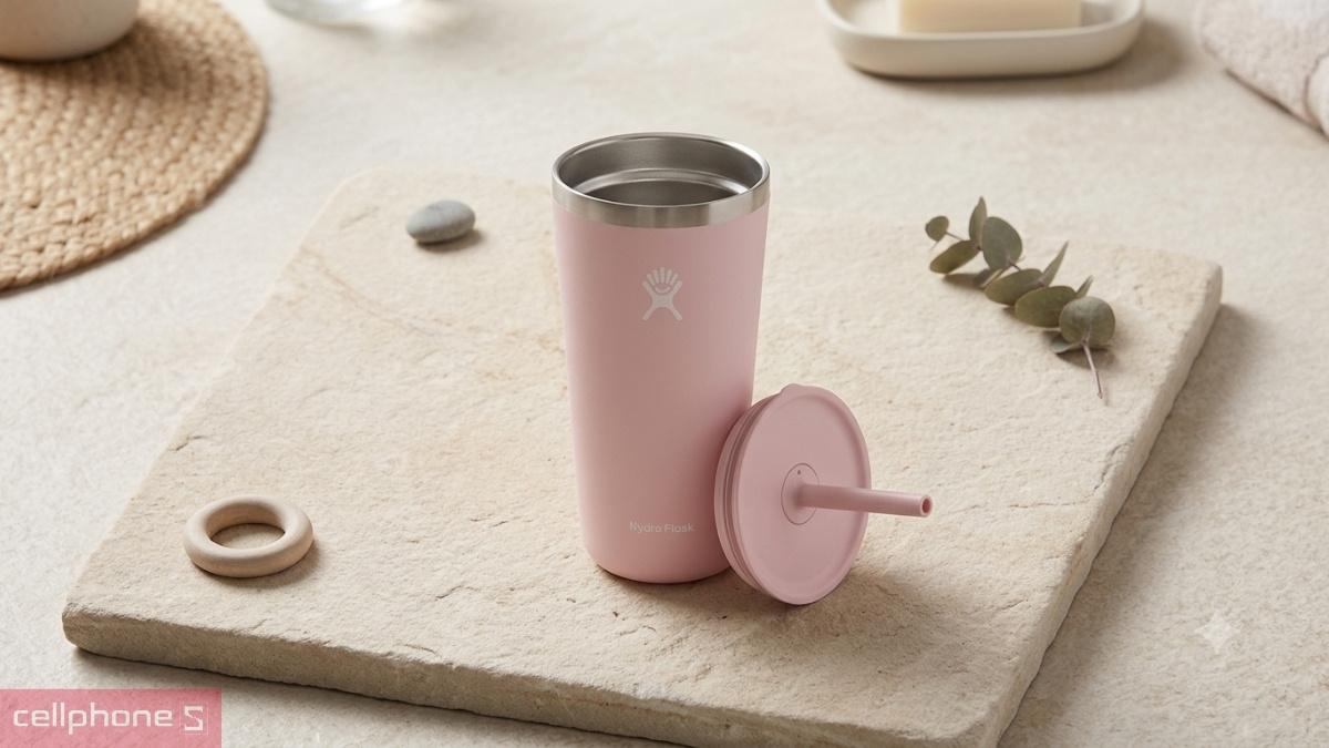 Chất liệu của ly giữ nhiệt Hydro Flask All Around Tumbler Straw Lid 828ml T28PS