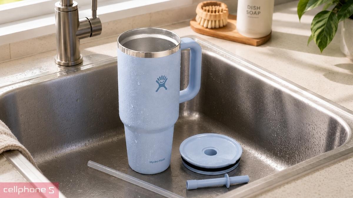 Công nghệ ly giữ nhiệt Hydro Flask Travel Tumbler 1182ml TT40PS