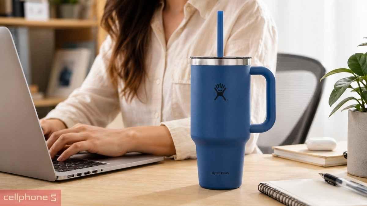 Dung tích ly giữ nhiệt Hydro Flask Travel Tumbler 946ml TT32PSC