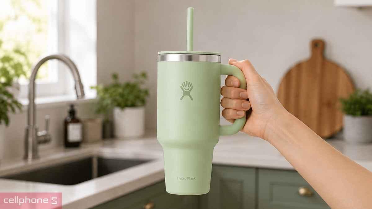 Thiết kế ly giữ nhiệt Hydro Flask Travel Tumbler 946ml TT32PSC