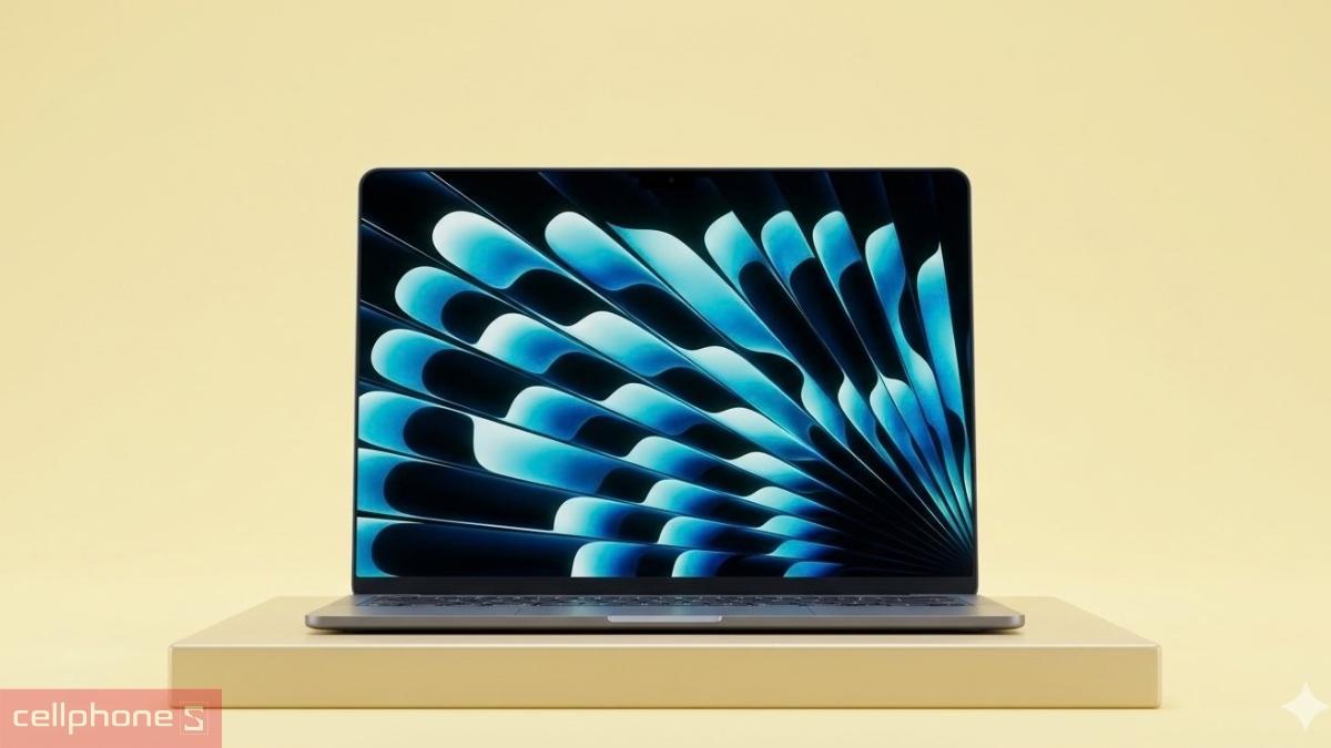 Lớp phủ quang học trên miếng dán màn hình Macbook Air 13 (M2/M3/M4/M5) JRC chống chói cao cấp